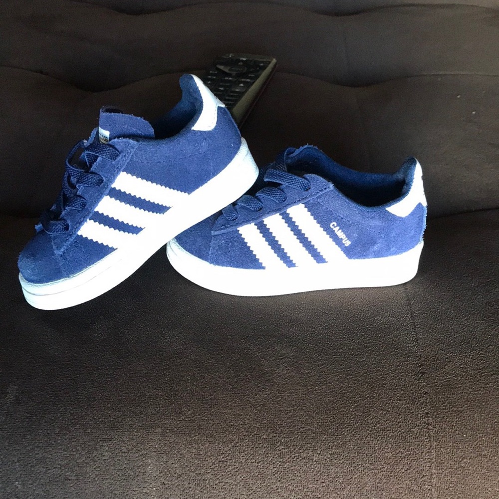 Blue Adidas Campus Baby Shoes
